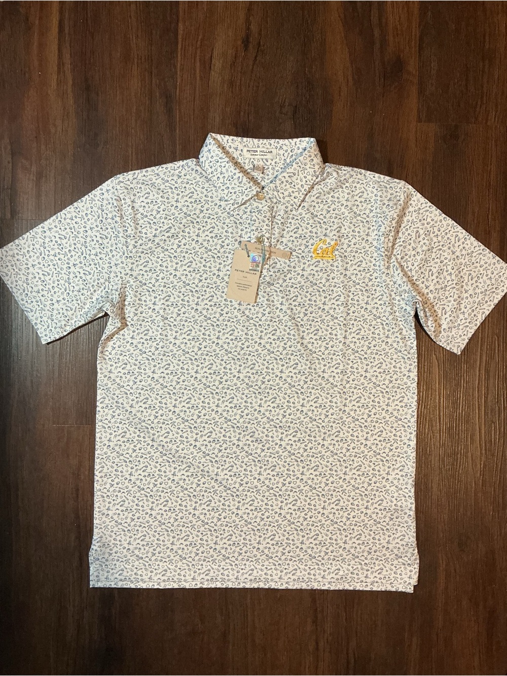 Peter Millar Baseball Polo NWT Youth Large / Mens XSmall Style #YA24CEK32S